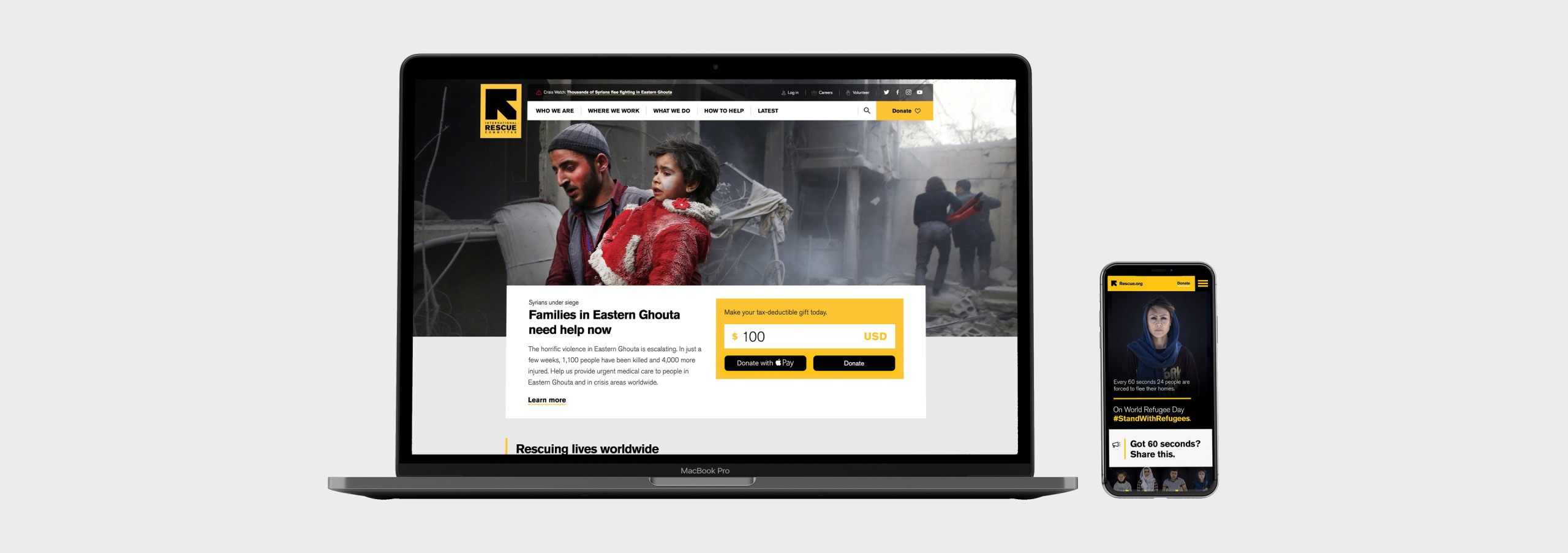 Donate To International Rescue Committee Donate To International Rescue Committee